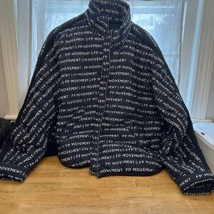 Free People Printed Pippa Packable Puffer Jacket Size S